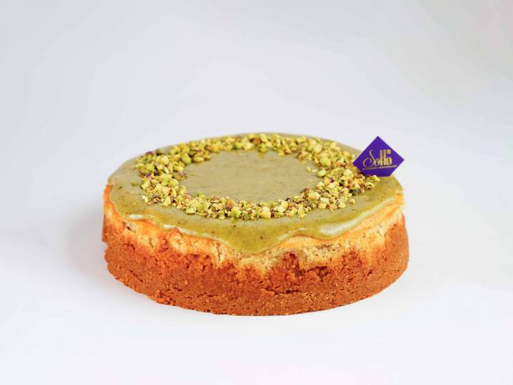 Տորթ Չիզքեյք Պիստակով փոքր