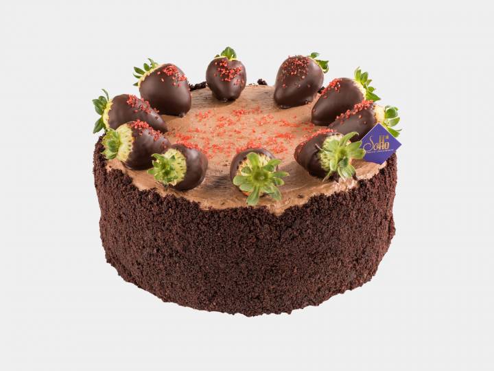 Whole Cake Strawberry-Chocolate small